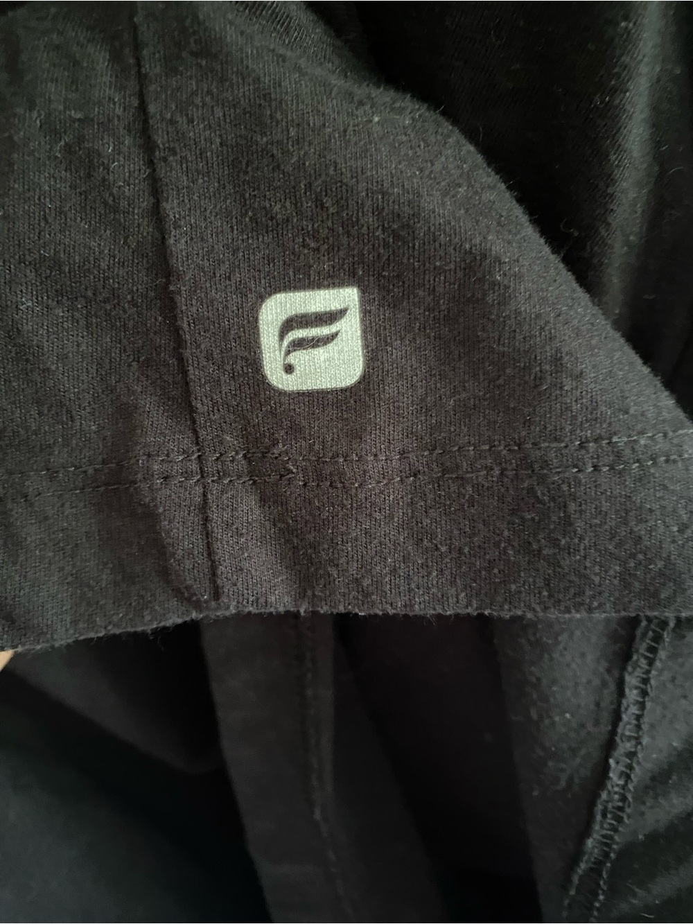 Fabletics Black Racerback Tank Top - Picture 3 of 4